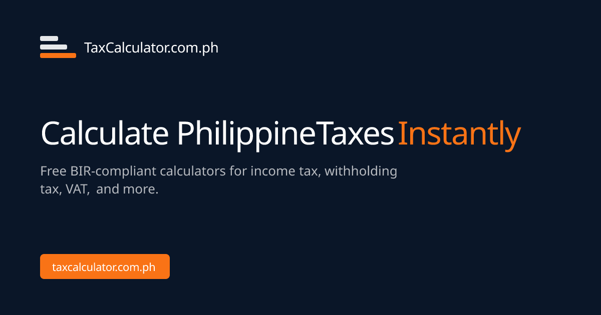 BIR Form 1601-EQ Quarterly EWT Remittance | TaxCalculator.com.ph